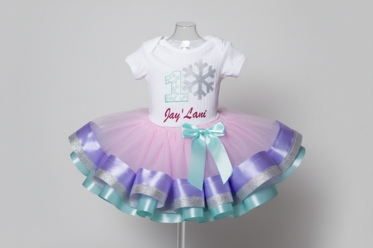 BIRTHDAY TUTU WITH MATCHING T-SHIRT BIRTHDAY TUTU WITH MATCHING T-SHIRT