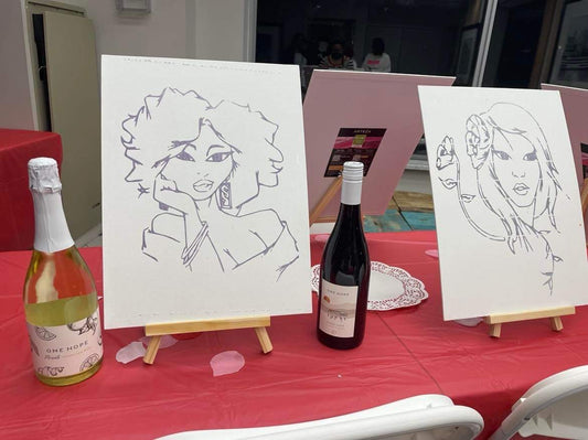 SIP & PAINT WITH A VIBE SIP & PAINT WITH A VIBE