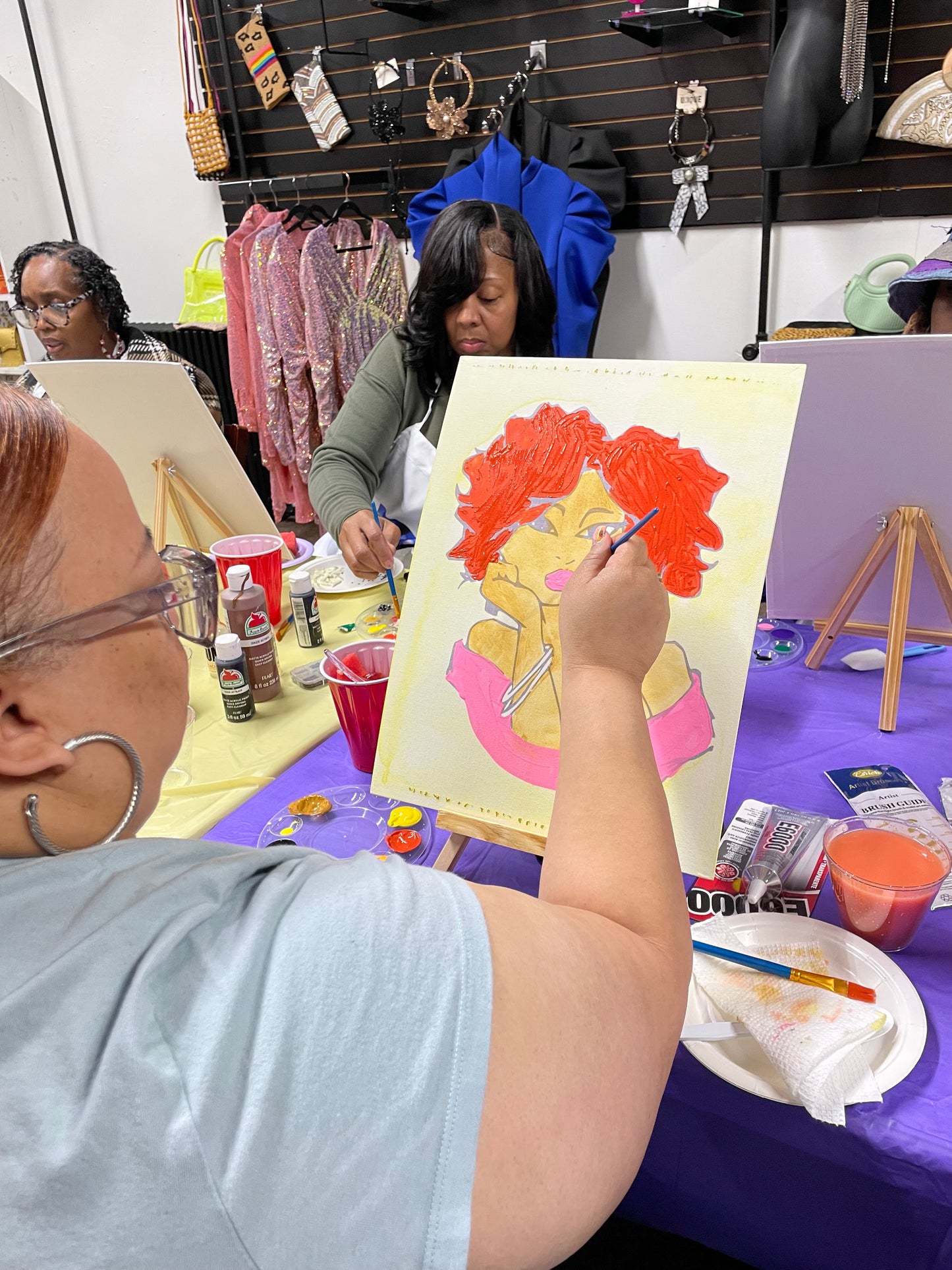 SIP & PAINT WITH A VIBE