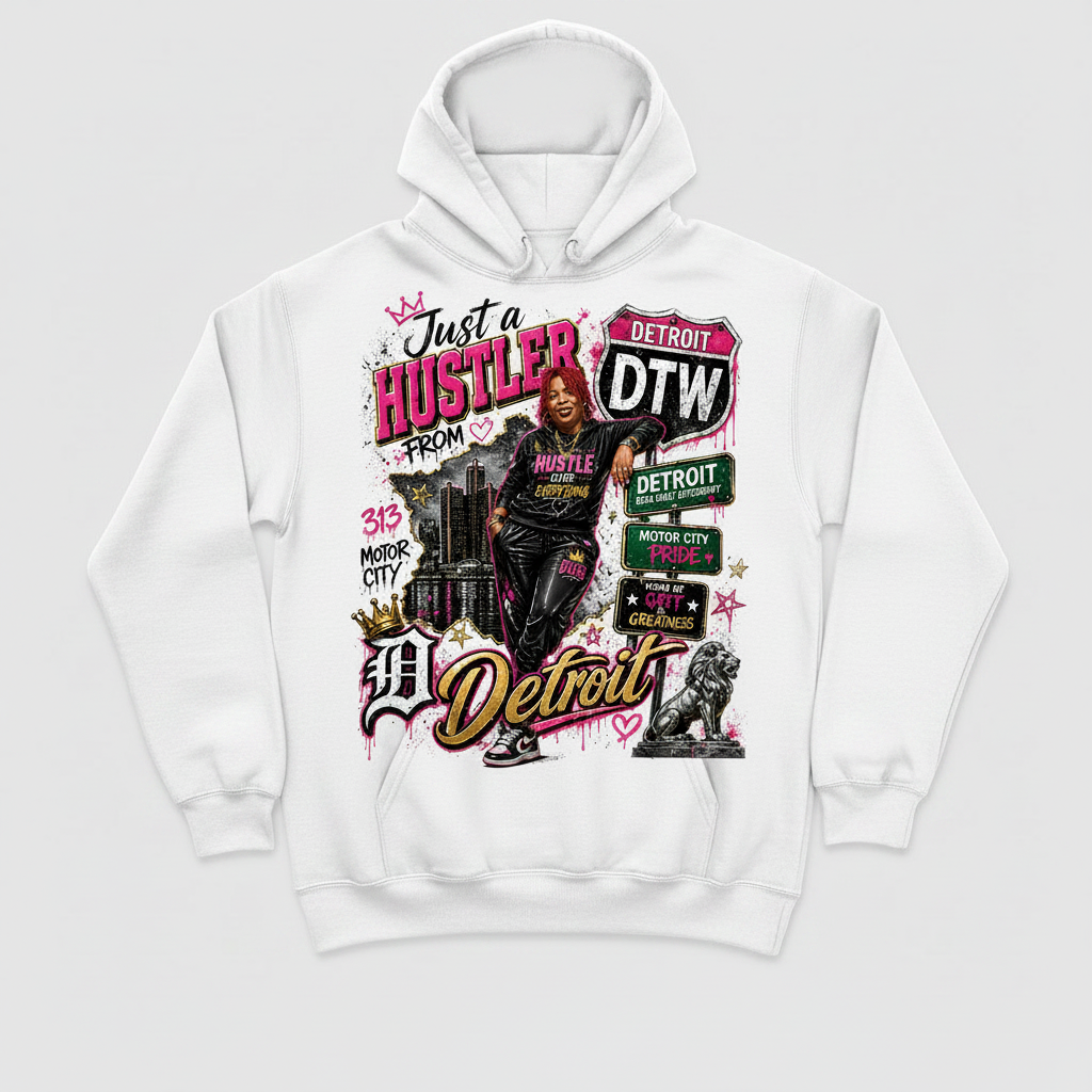 Rep Your City Detroit Edition – Limited Edition Hoodie