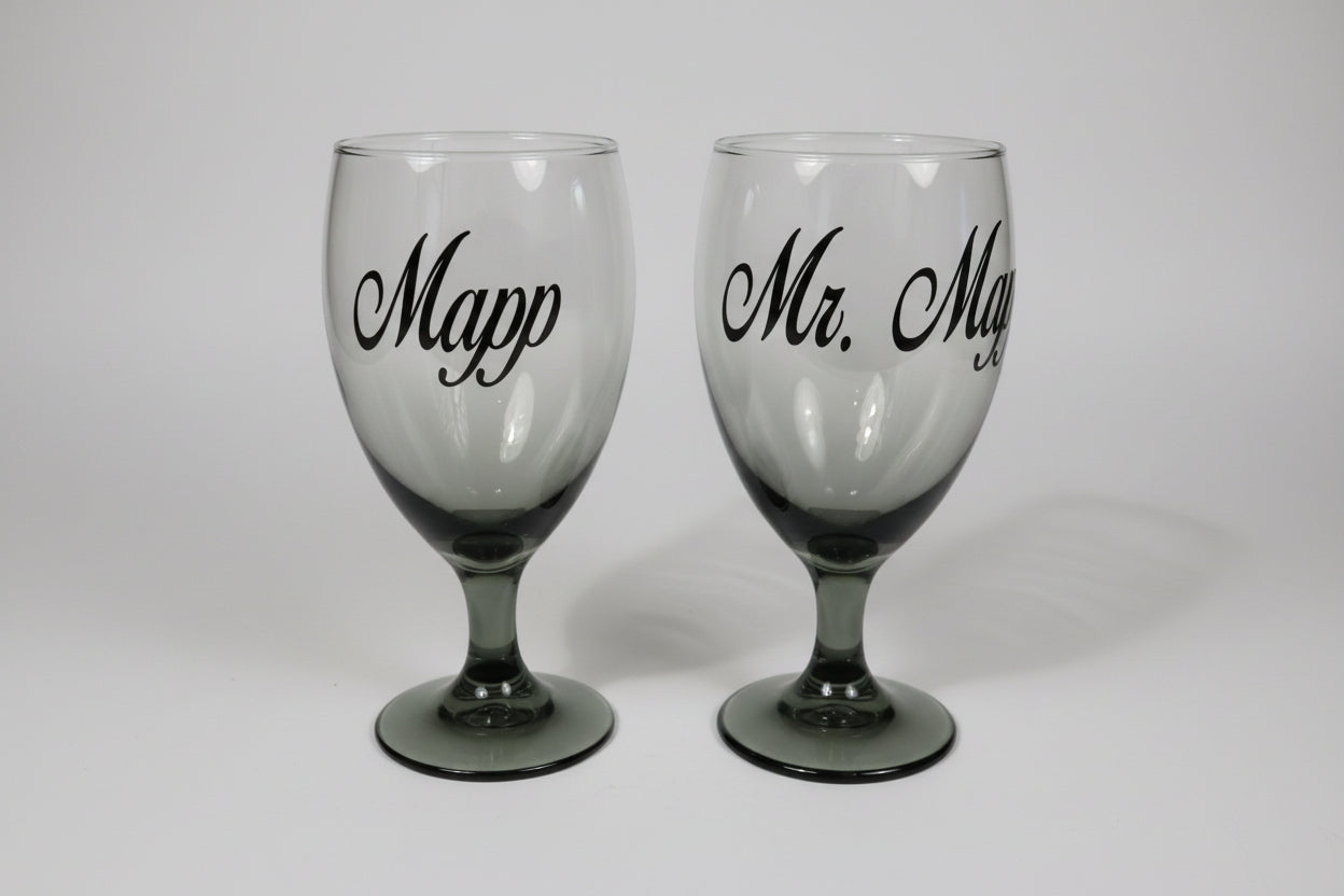 Customized Wine Glasses