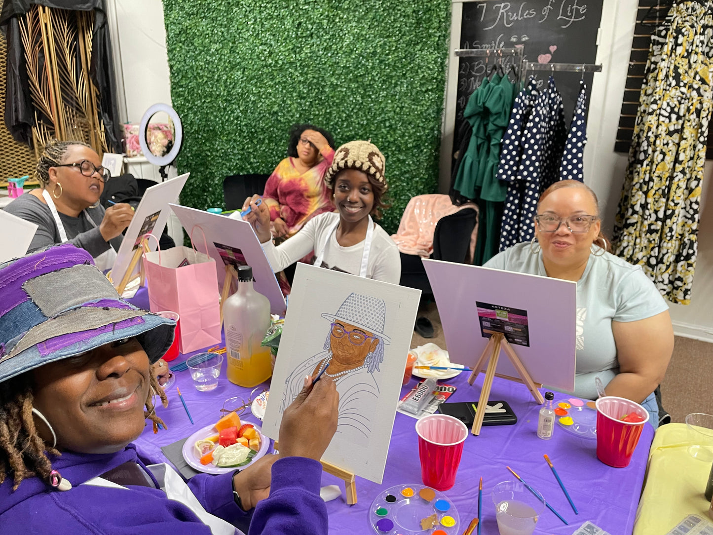SIP & PAINT WITH A VIBE