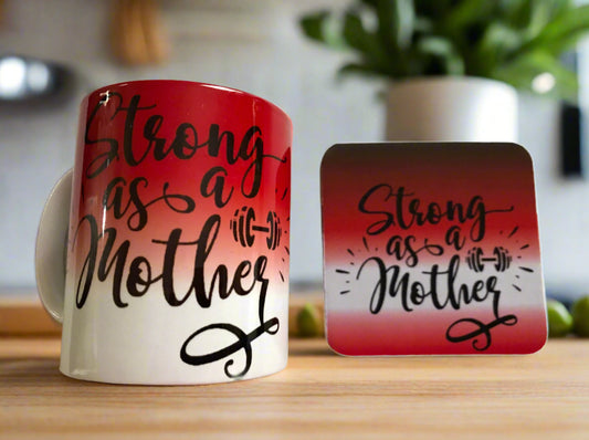 Custom Coffee mug and coaster set